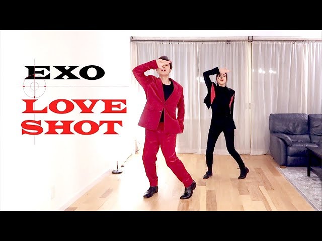 EXO 엑소 Love Shot Dance Cover | Ellen and Brian class=