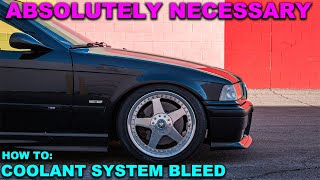 How to Bleed a Coolant System. BMW e36 M3