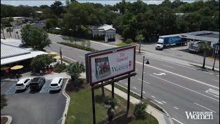 Charleston Women Billboard on Coleman Boulevard
