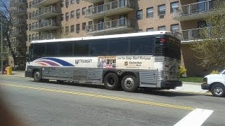 NJT MCI D4000 #8291 on the 165 to New York via Teterboro (Inside) in HD
