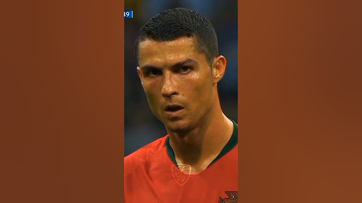 هدف رونالدو من ضربة حرة ضد اسبانيا❤🔥