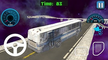 Extreme Impossible Track Bus Driving - Racing Game || Bus Games || 3D Bus Stunts Games