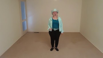 BACK HEELS: Beginner Linedance Steps: Teach/Demo: by Debra Ciavarella
