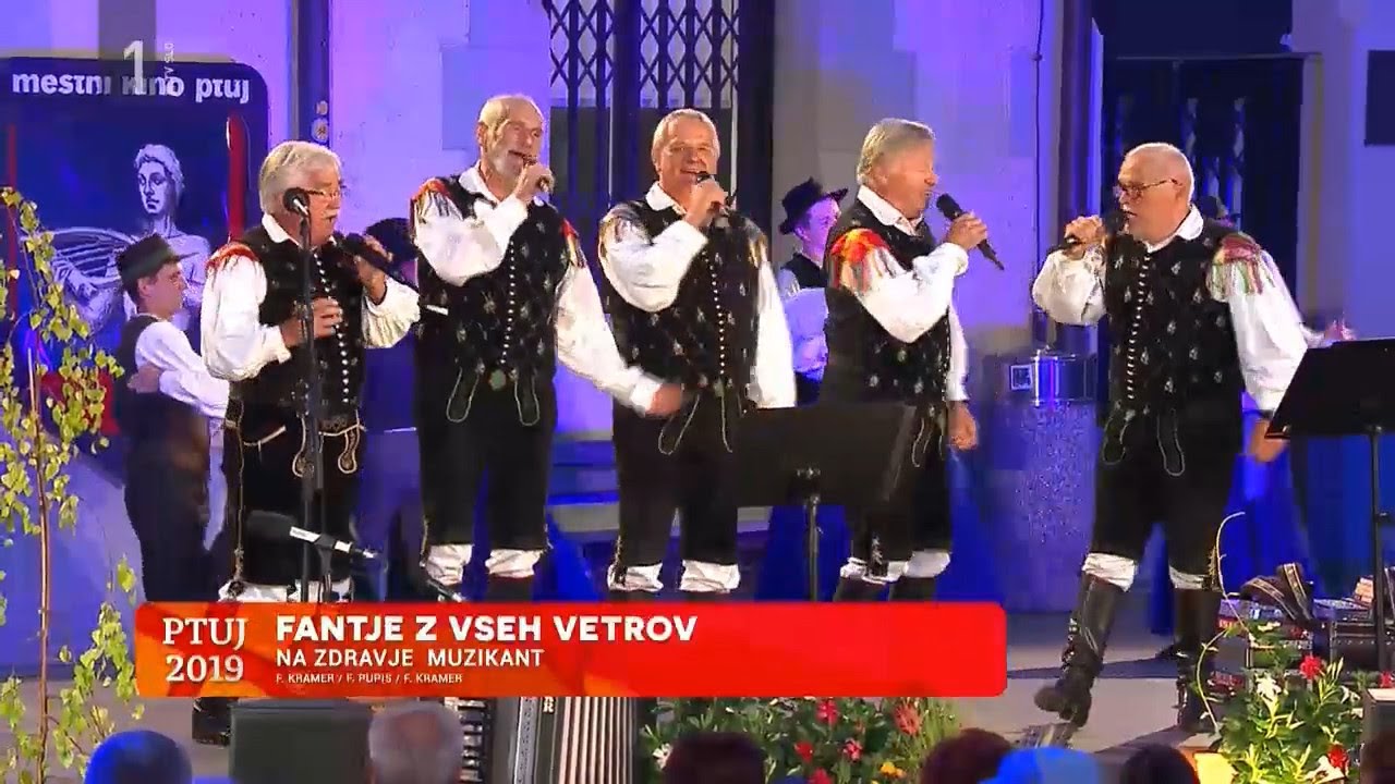 Ansambel Fantje z vseh vetrov - Na zdravje muzikant
