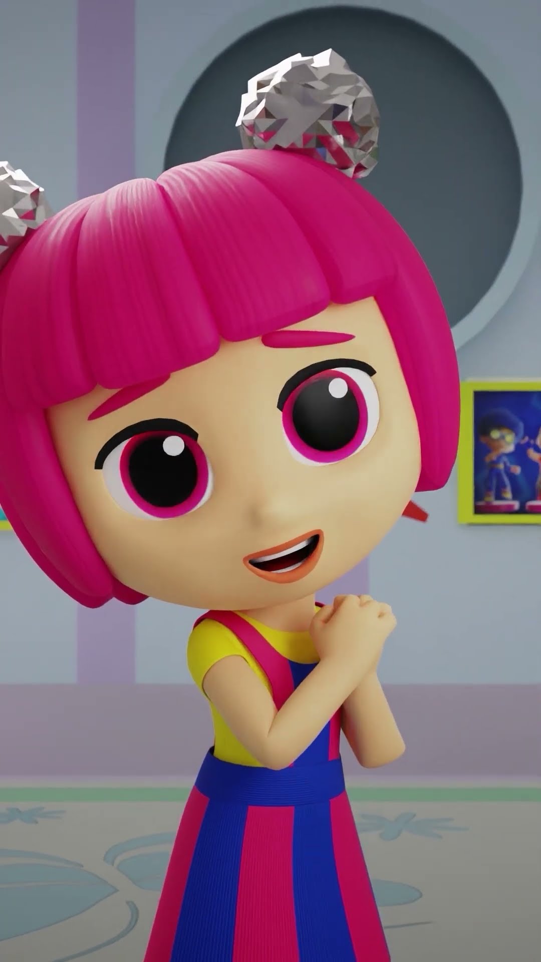 Lya-Lya están haciendo galletas | D Billions Canciones Infantiles #shorts #db