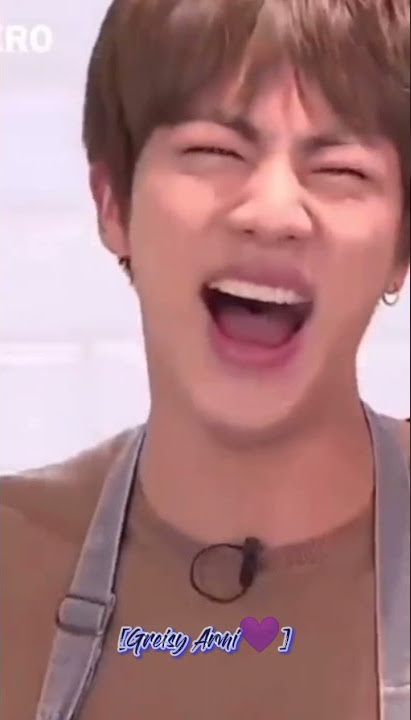 la risa de Jin😄🤗💜