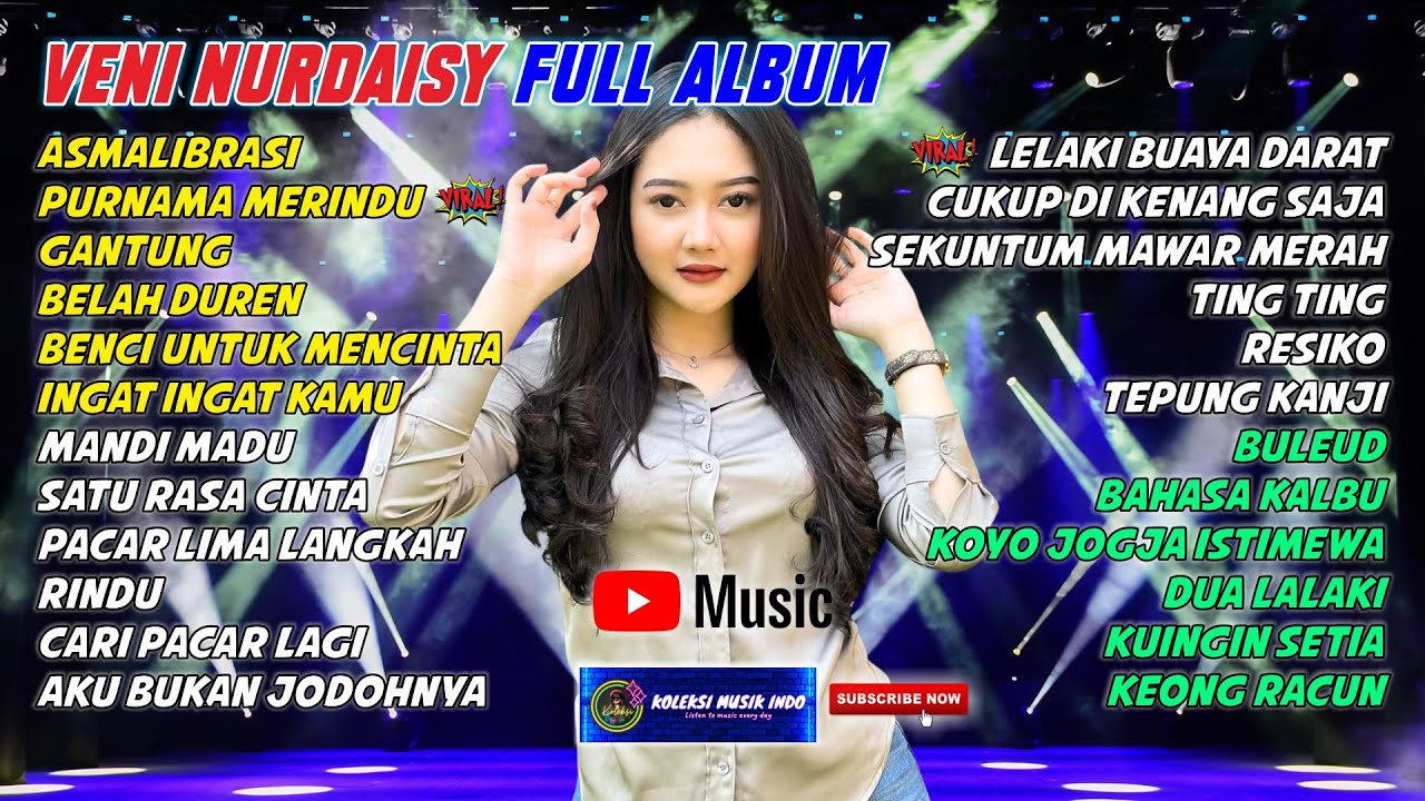 VENI NURDAISY ASMALIBRASI, PURNAMA MERINDU, GANTUNG | FULL ALBUM TERBARU 2023