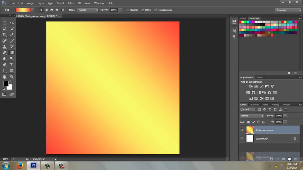 How to Use the Gradient Tool in Photoshop CS6 : Photoshop CS6 & Elements -  YouTube