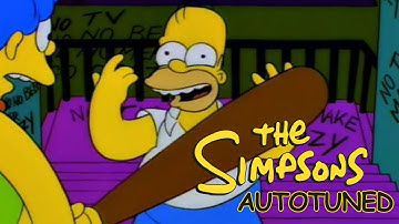 Adding AUTOTUNE to The Simpsons