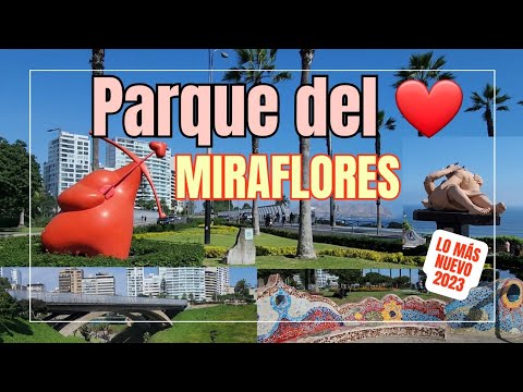 Vídeo: O Parque del Amor em Miraflores, Lima