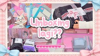 UNBOXING PAKET LAGII!!🤩💕 TAPI ADA SATU PAKET YANG TERBESAR LOHH, KIRA-KIRA ISINYA APA YA🤨#fypp