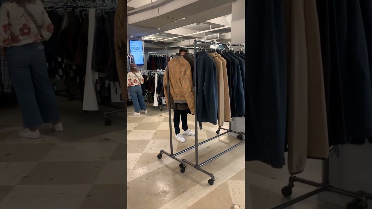 Zegna sample sale in NYC