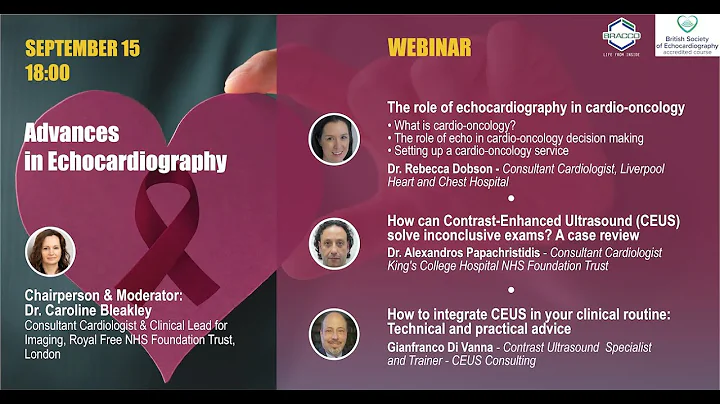 Rebecca Dobson - The role of echocardiography in c...