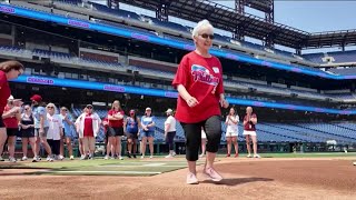 Phillies hold ‘behind the diamond clinic' for women at Citizens Bank Park