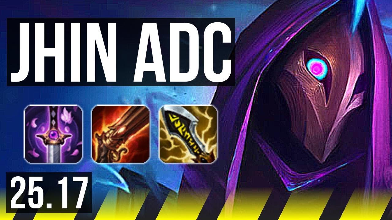 JHIN & Nautilus vs LUCIAN & Rell (ADC) | 11/3/6 | KR Challenger | 25.17
