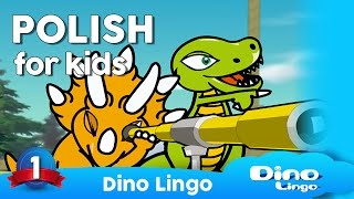 Learn Polish for kids - Animals - Online Polish lessons for kids - Dinolingo