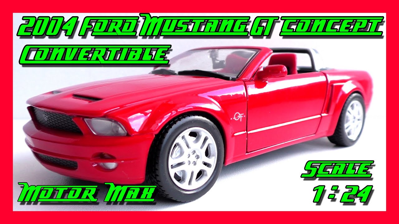 №154 2004 Ford Mustang GT concept Convertible (Motor Max)