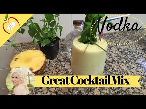 recipe:-pineapple,-mint,-apple-and-vodka-cocktail