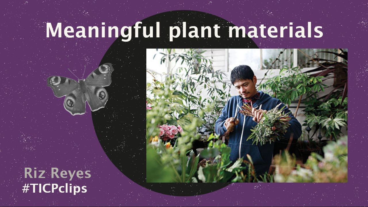 Grow Riz Reyes Riz Reyes from RHR Horticulture talks about using plant materials that ...