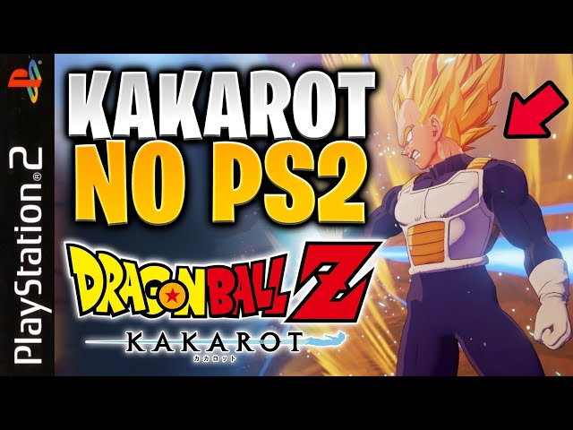DRAGON BALL Z KAKAROT NO PS2! SIM, ISSO É REAL! 
