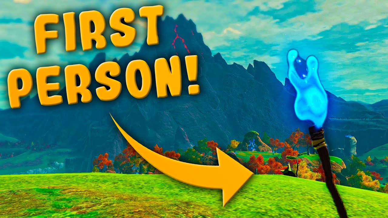 Zelda Breath of the Wild in 1ST PERSON spielen!