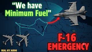 F 16 fuel emergency | Smart ATC coordinates for Aerial Refuelling