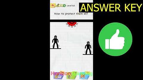 Draw 2 Save: Stickman Puzzle LEVEL 62 - How to protect them all - Gameplay Walkthrough Android IOS