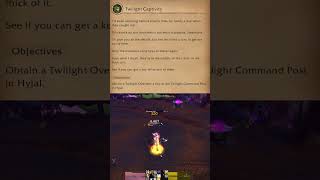 World of Warcraft Classic Cataclysm Quest #13 Twilight Captivity #worldofwarcraft #wowclassic  #wow
