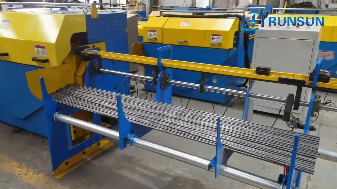 High Speed Automatic Steel Wire Straightener and Cutter Chinese