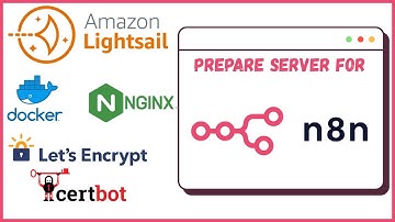 server setup for n8n | Docker, Nginx, Certbot on Ubuntu Server (Amazon Lightsail)