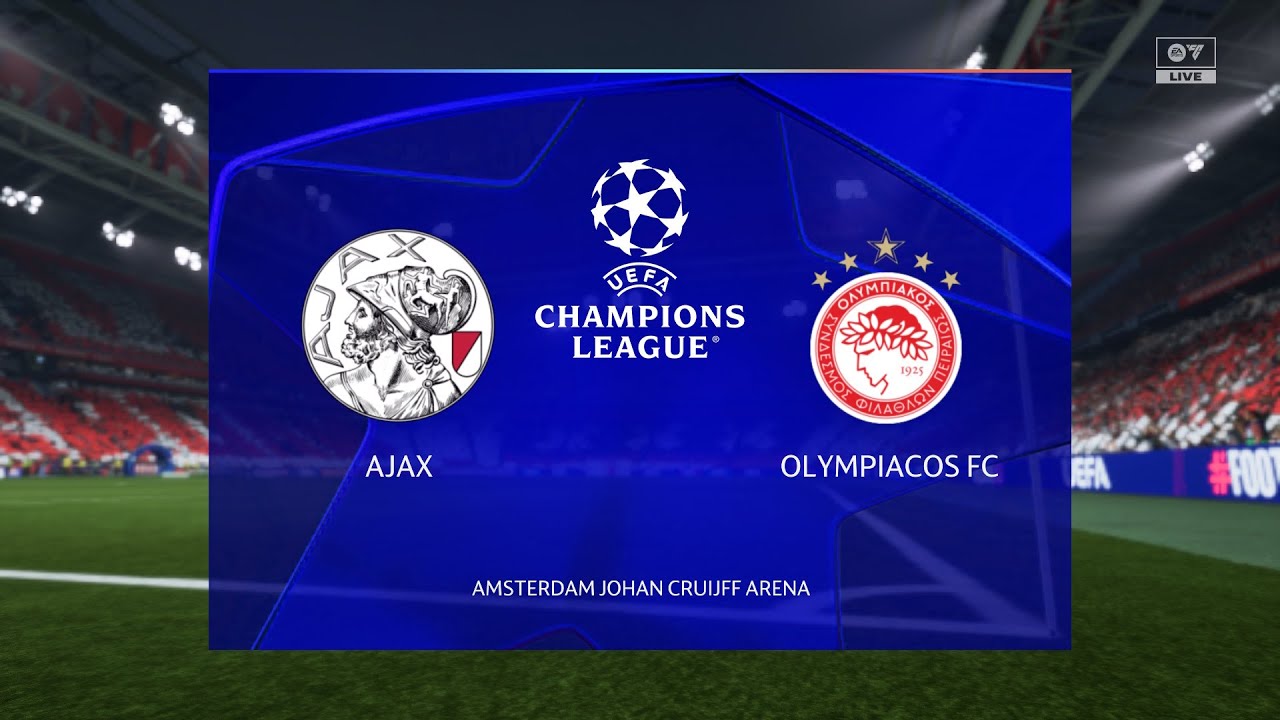 Ajax vs Olympiacos | UEFA Champions League 2025/26 | eFootball
