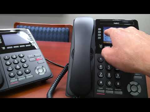 NEC SV9100 DT920 Phone Training