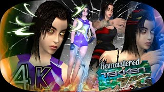 Double Unknown ( Tekken 4 Nina &amp; Yoshimitsu style outfit ) Tag Remastered Hard UHD 4K 60 FPS 