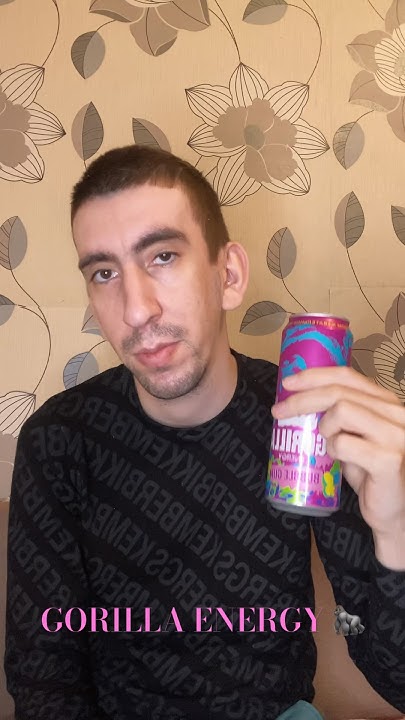 GORILLA ENERGY DRINK / Горилла Энерджи Бабл Гам - YouTube