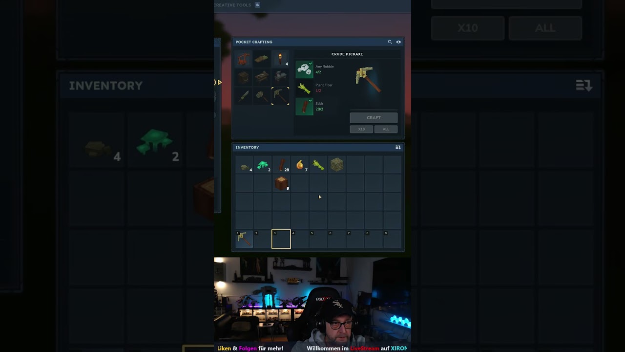 Hytale 🌿 Die erste Spitzhacke ...von 1000....