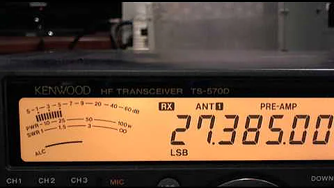 Marconi testing his Gain Master vs. his New Top One