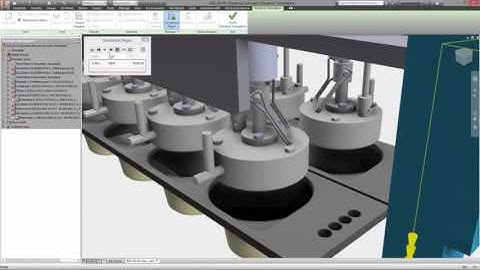 Autodesk Inventor Professional - dynamic simulation video