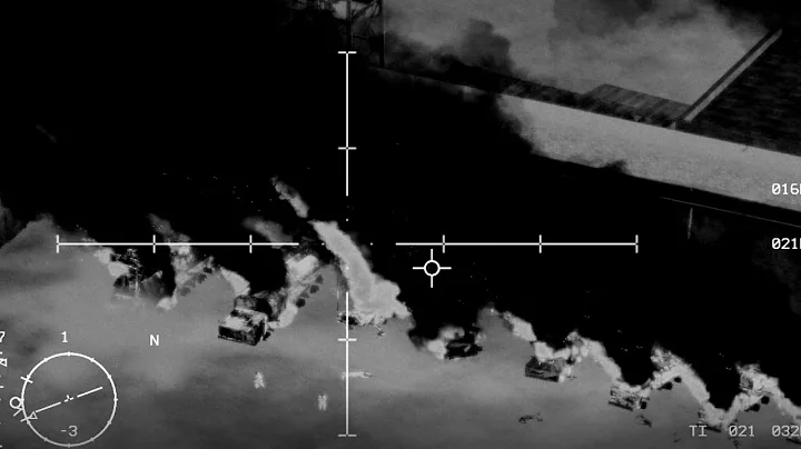 AC-130 Gunship - Enemy Base Destroyed - USAF - ARMA 3 - Simulation