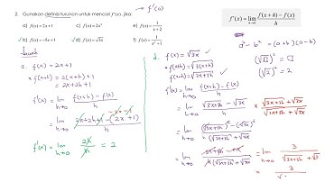 Turunan Part 1 - Matdas 1A - TPB ITERA