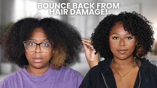 I Fixed My Damaged Curls in Just ONE Wash Day!!
