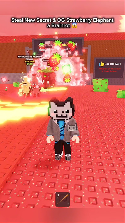 Steal New OG Strawberry Elephant a Brainrot