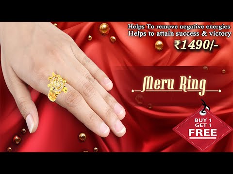 Ashtadhaatu Ashtadhatu Meru Ring, Main Stone : Nothing at Rs 1,490 / Pair  in delhi