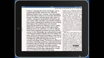 Using iAnnotate to Mark up PDFs on the iPad