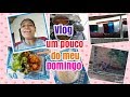 VLOG UM POUCO DO MEU DOMINGO