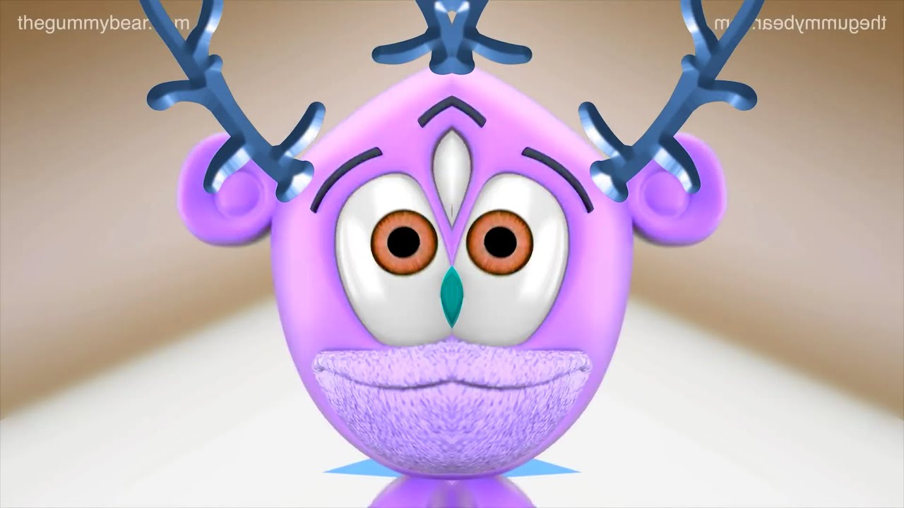 RUDOLPH THE RED NOSE REINDEER GUMMY BEAR Gummibär Song 3 Visual