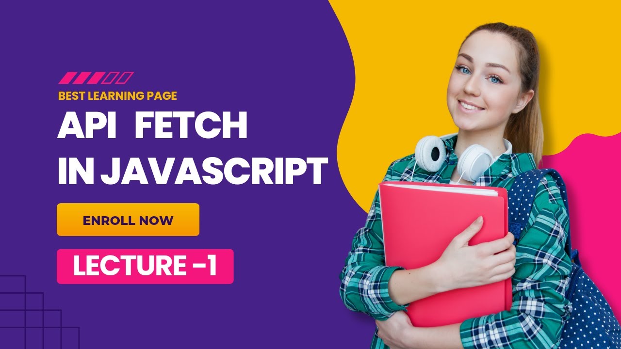 Fetching API Data in JavaScript Using XMLHttpRequest | Lecture 1 - YouTube