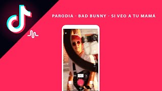 TIK TOK - Parodia (Bad Bunny - Si Veo a Tu Mamá) | Cero904