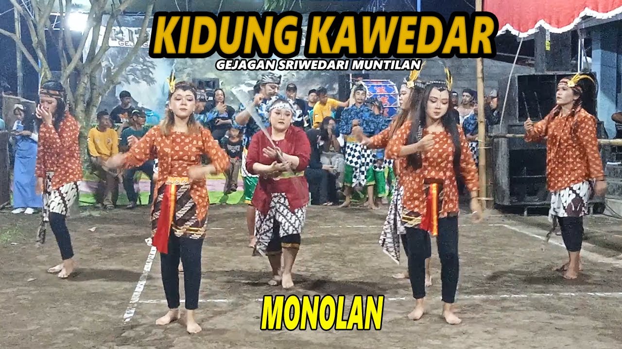 MONOLAN TOPENG IRENG KIDUNG KAWEDAR - Gejagan Sriwedari Muntilan - YouTube