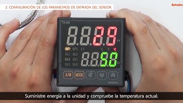 Autonics Tutorial - Controladores de Temperatura Serie TK