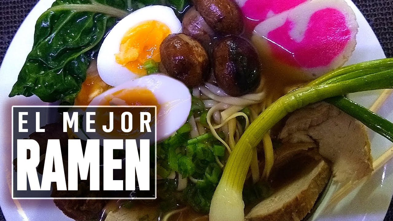 CÓMO HACER UN AUTÉNTICO RAMEN RECETA CASERA 🍜🍜/ Gfood YouTube CÓMO HACER UN AUTÉNTICO RAMEN RECETA CASERA 🍜🍜/ Gfood YouTube